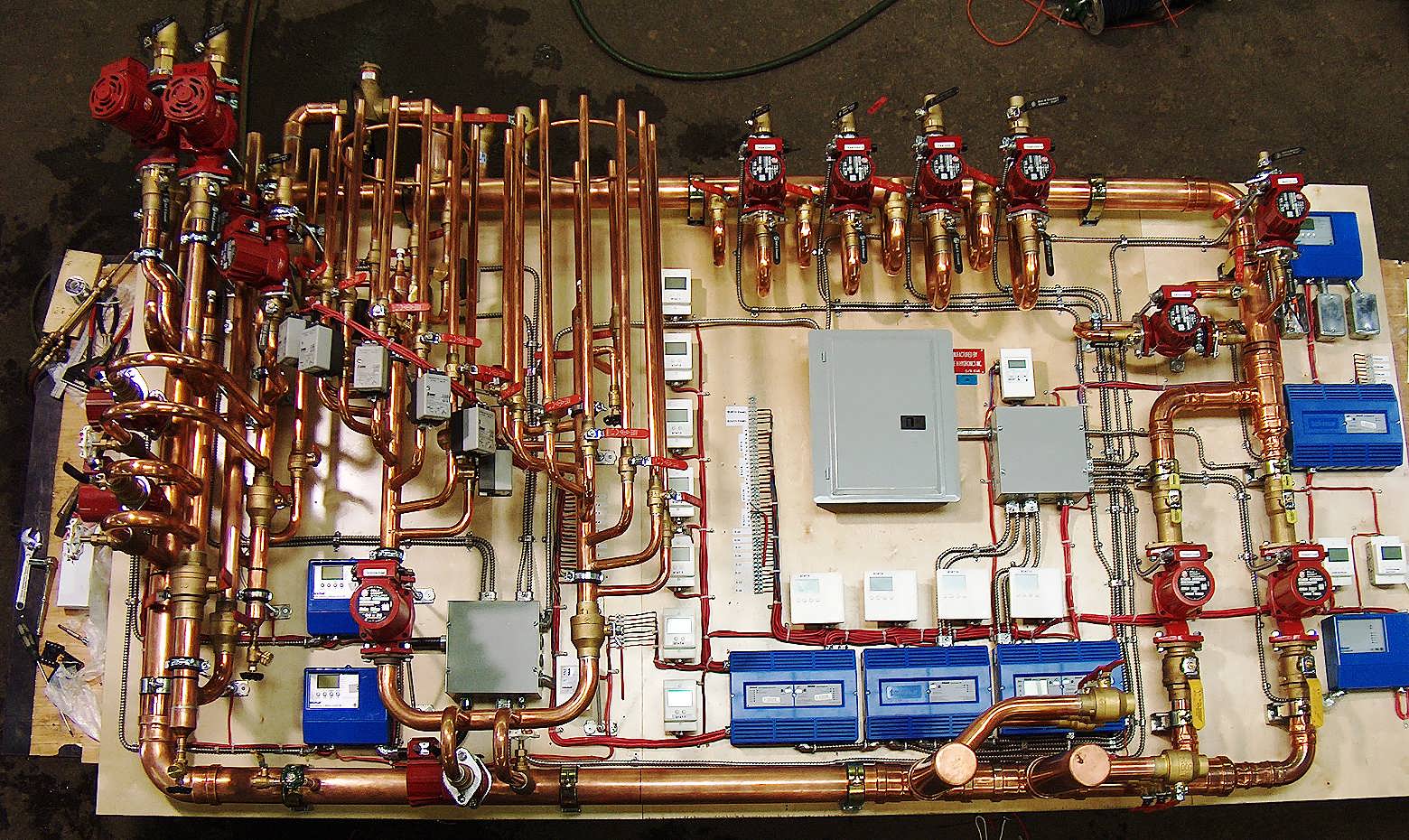 Hydronic radiant heat